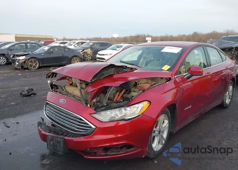 2018 Ford Fusion Hybrid Se z USA, uszkodzony, nr VIN 3FA6P0LU7JR208985